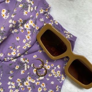 Zaful Print Cupped Dress